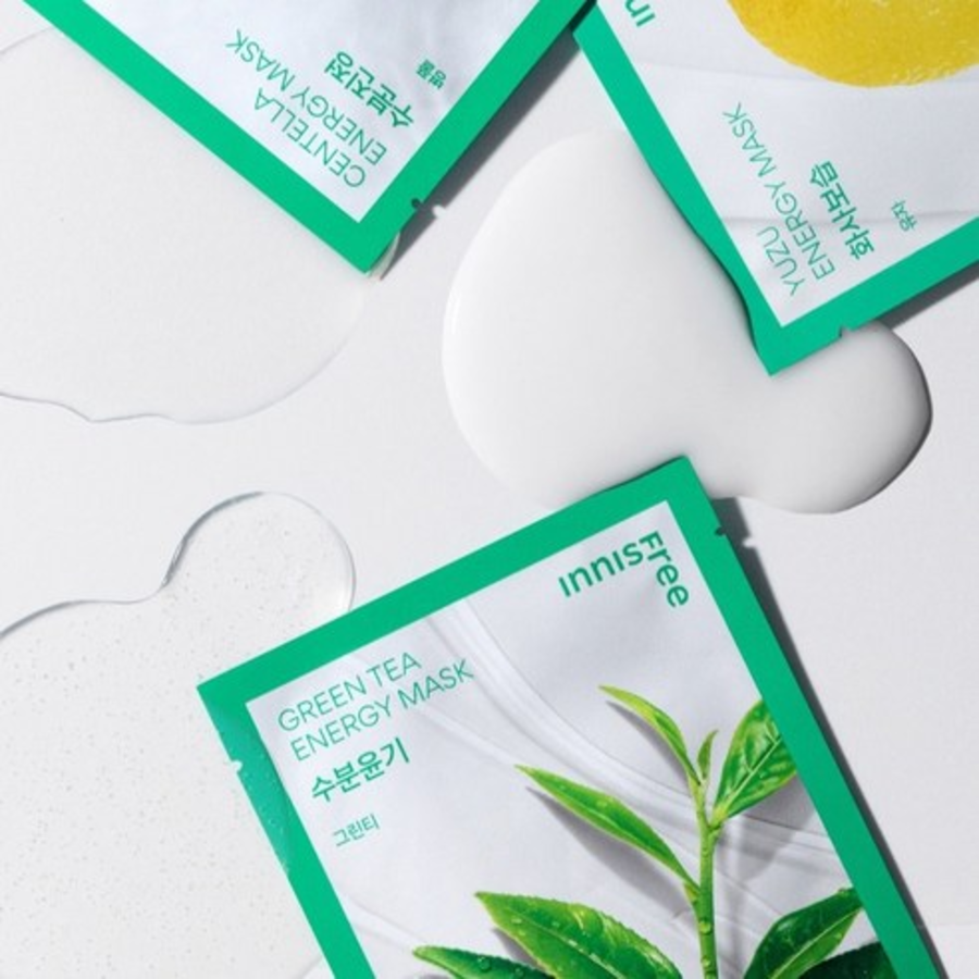 Innisfree Новая бутылочка Grass Energy Mask, 22 мл