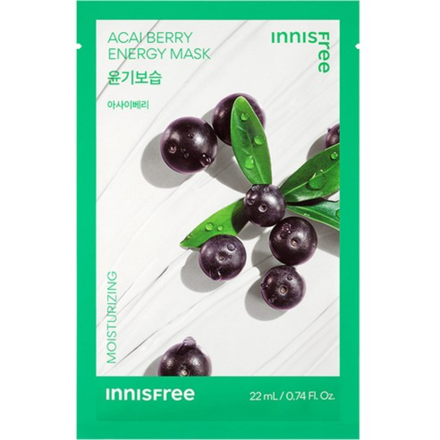 Маска Innisfree New Acai Berry Energy Mask, 22 мл