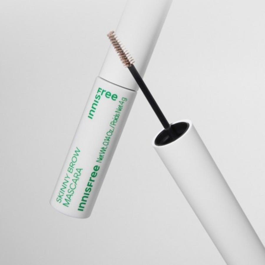 Innisfree Skinny Browcara 4g – тушь для бровей с тонкой щёточкой, 4 г   № 4 Светло-пепельно-коричневый