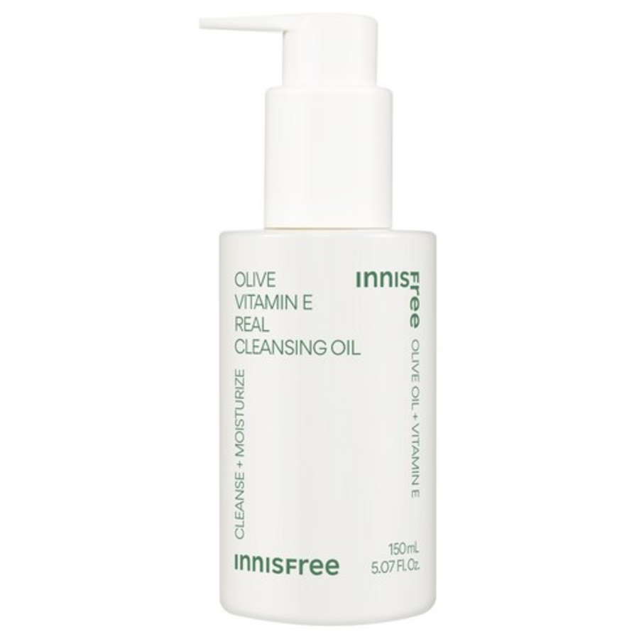 Натуральное очищающее масло Innisfree Olive Vitamin E Real Cleansing Oil, 150 мл