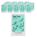Маска-пленка MISSHA Airy Adhesive Sheet Mask Tea Tree, 1 упаковка