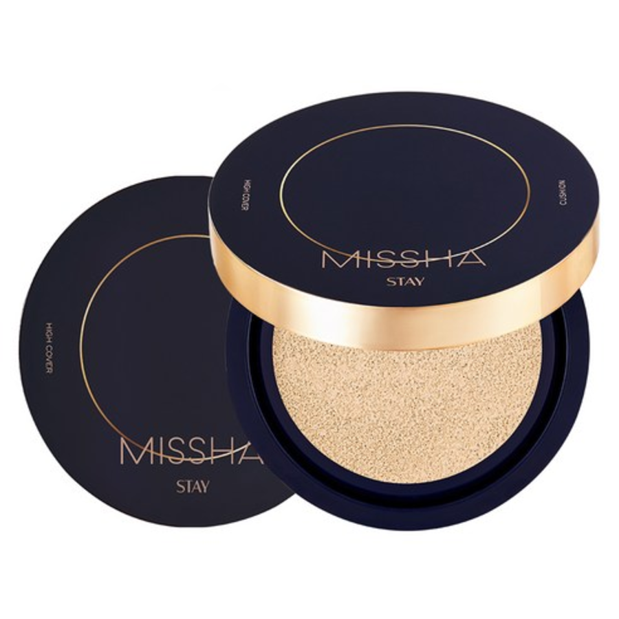 MISSHA STAY HIGH COVER CUSHION ОСНОВНОЙ МАТЕРИАЛ 14 г, № 23 ПЕСОК, 1 шт.(скидка-50%)