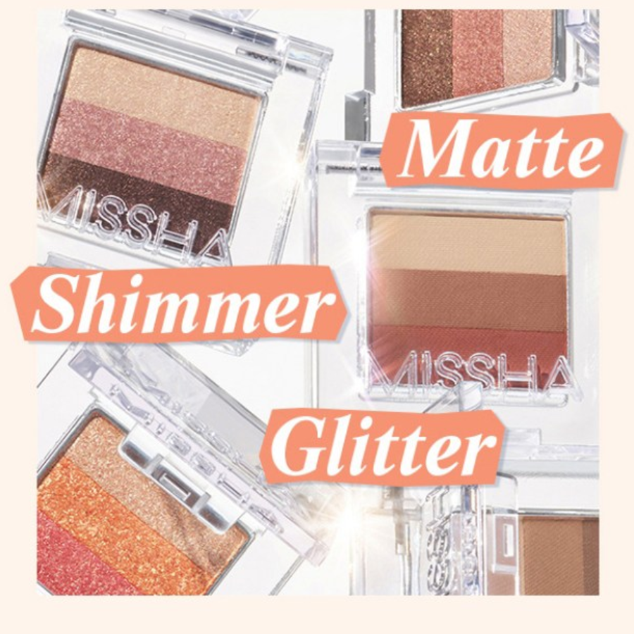 Тройная тени MISSHA TRIPLE SHADOW 2 г, № 19 Love Charm, 1 шт.(скидка-50%)