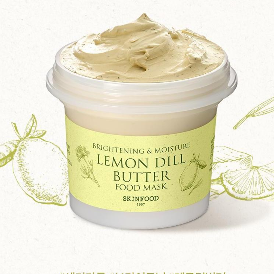 Skinfood Маска для лица с маслом лимона и укропа, 1 упаковка