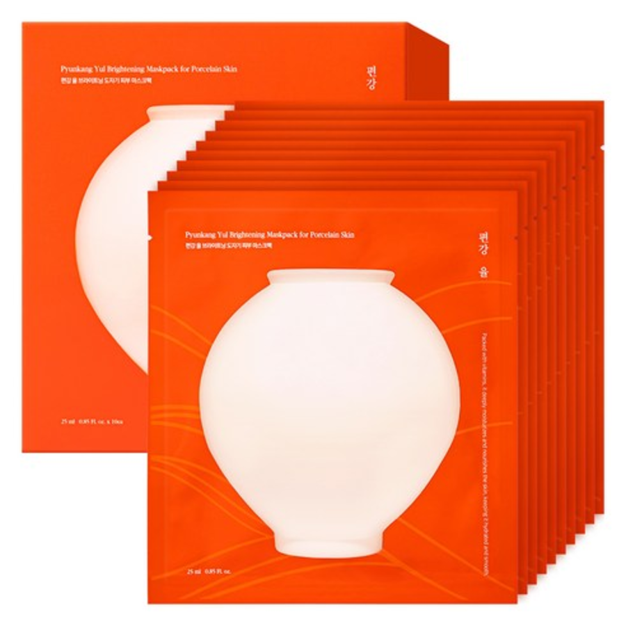 Маска для лица Pyunkang Yul Brightening Porcelain Skin Mask Pack, 10 шт