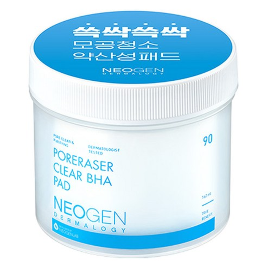 Высокоэффективные очищающие подушечки Neogen Dermalogy Pore Laser Clear BHA Pore Pad, 90 шт