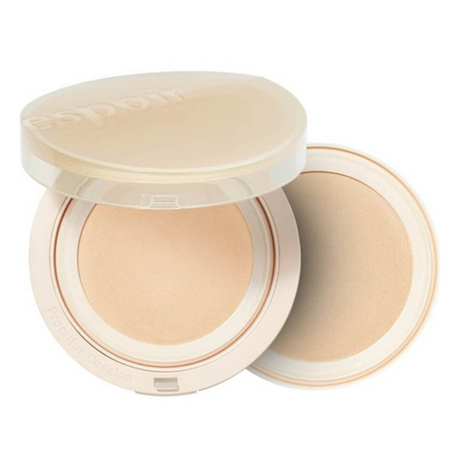 Espoir Pro Tailor Benatural Cushion 14 г + сменный блок 14 г, набор SPF50 PA++++, ваниль, 1 набор(скидка-43%)