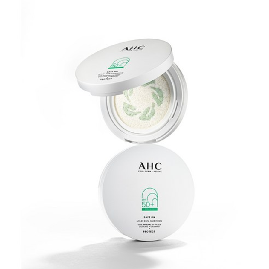 Средство для защиты от солнца AHC Safe On Mild Sun Cushion Refill SPF50+ PA++++, 25 г