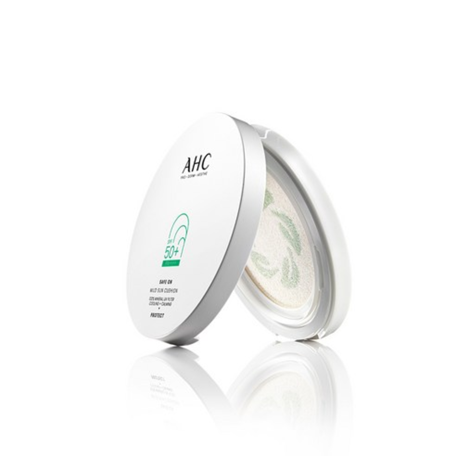 Средство для защиты от солнца AHC Safe On Mild Sun Cushion Refill SPF50+ PA++++, 25 г