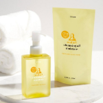 Очищающее масло Etude Real Art Cleansing Oil Moisture Основной продукт 185 мл + набор для заправки 185 мл, 1 комплект