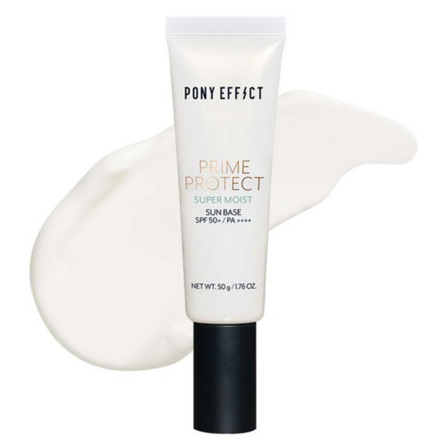 Pony Effect Prime Protect Super Moist Sun Cream SPF50+ PA++++ – увлажняющий солнцезащитный крем с суперзащитой, 50 г