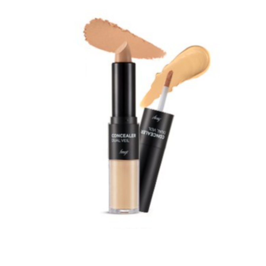 Консилер The Face Shop с двойной вуалью, N203 Natural Bay