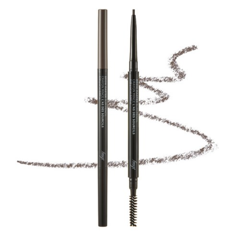 The Face Shop Brow Master Тонкий автоматический карандаш для бровей 0,05 г, 01 Серо-коричневый