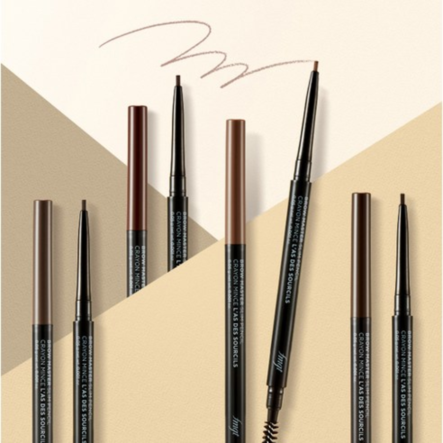 The Face Shop Brow Master Тонкий автоматический карандаш для бровей 0,05 г, 01 Серо-коричневый