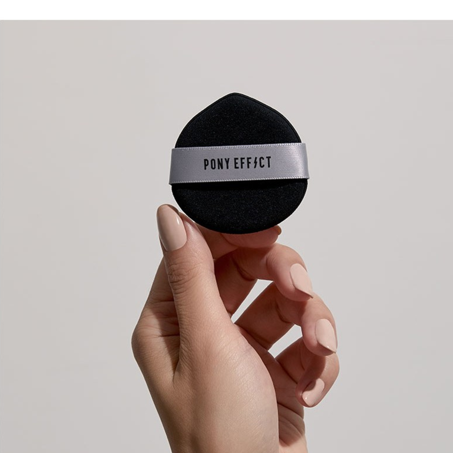 Pony Effect Zoom-in Foundation + Airy Fit Doe Puff Set, 002 Natural Ivory..., 1 набор