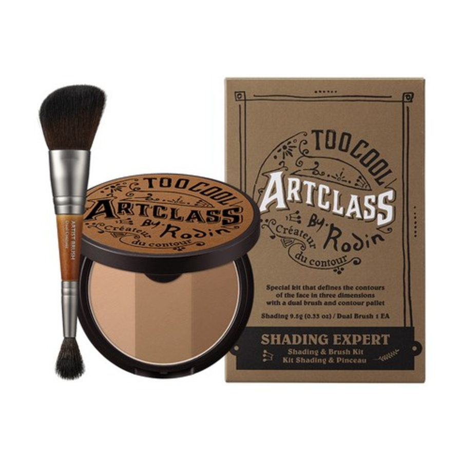 Too Cool For School Art Class By Rodin Shading 9,5 г + Двойная контурная кисть, классическая, 1 набор