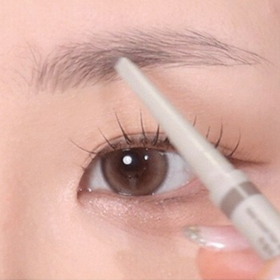 Тонкий карандаш для бровей Too Cool For School, № 1, пепельно-коричневый, 1 шт.