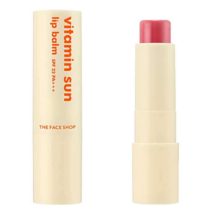 Витаминный солнцезащитный бальзам для губ The Face Shop