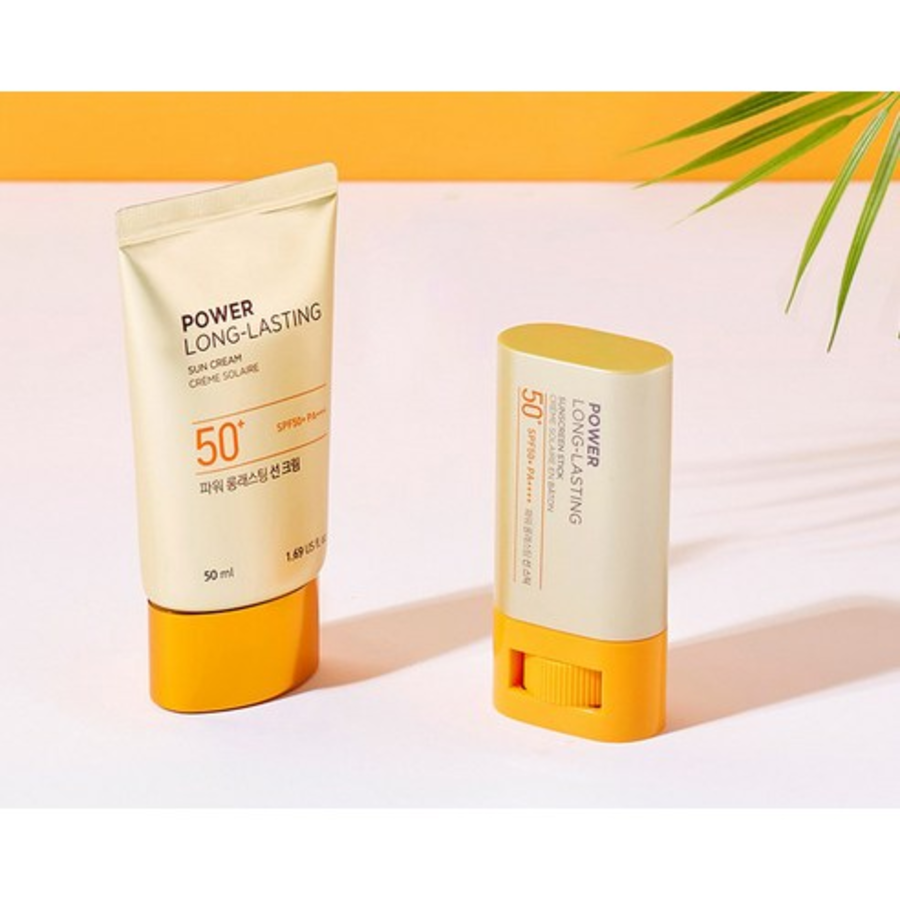 Солнцезащитный крем для лица The Face Shop Power Long Lasting Sun Stick SPF50+ PA++++, 18 г