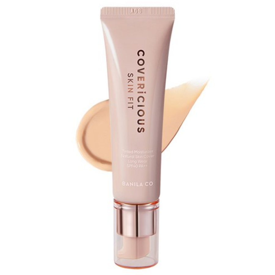 Тонирующий увлажняющий крем BANILA CO Covericious Skin Fit SPF 40 PA++, 30 мл, натуральный бежевый