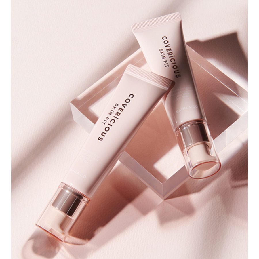 Тонирующий увлажняющий крем BANILA CO Covericious Skin Fit SPF 40 PA++, 30 мл, натуральный бежевый