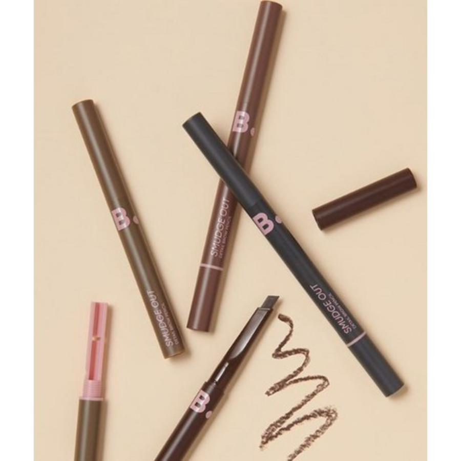 Карандаш для бровей BANILA CO Bibi vanilla Smudge Out Detail 0,3 г, 03 Темно-коричневый