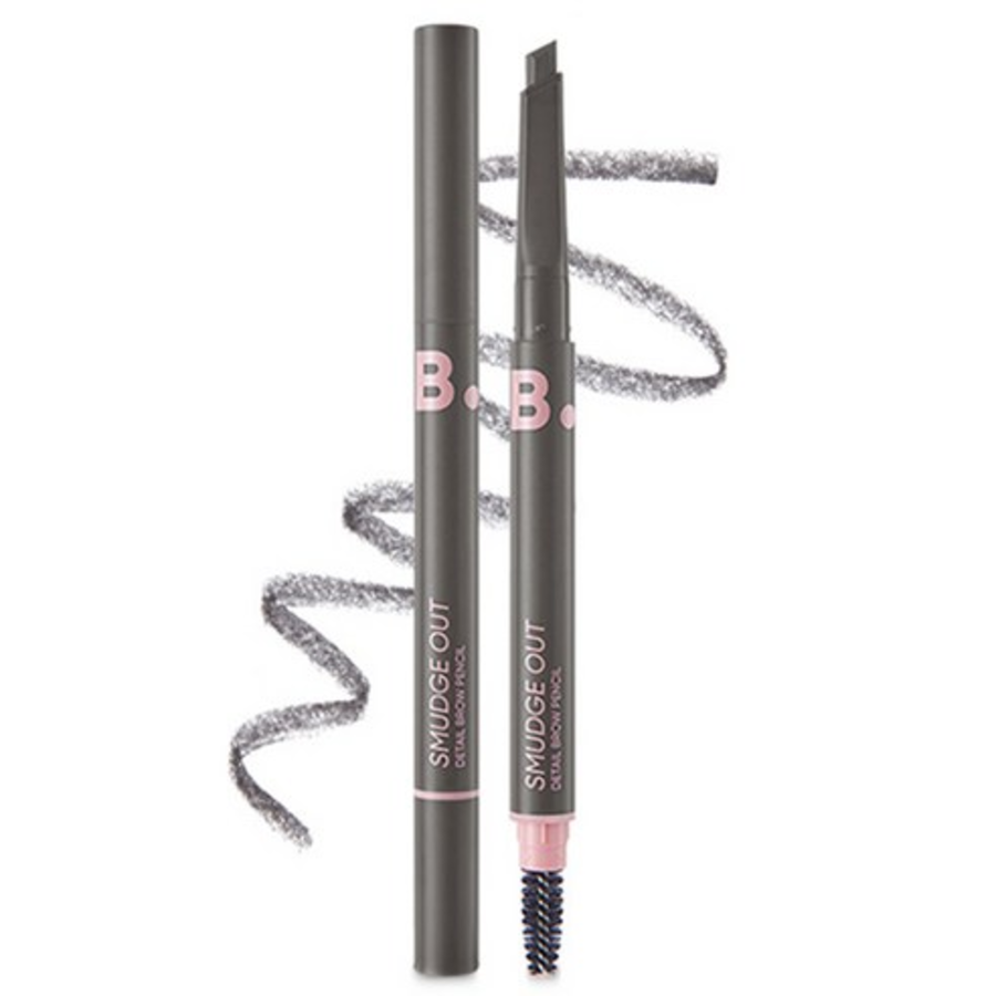 Карандаш для бровей BANILA CO Vivi Vanilla Smudge Out Detail, 0,3 г, черный, 04