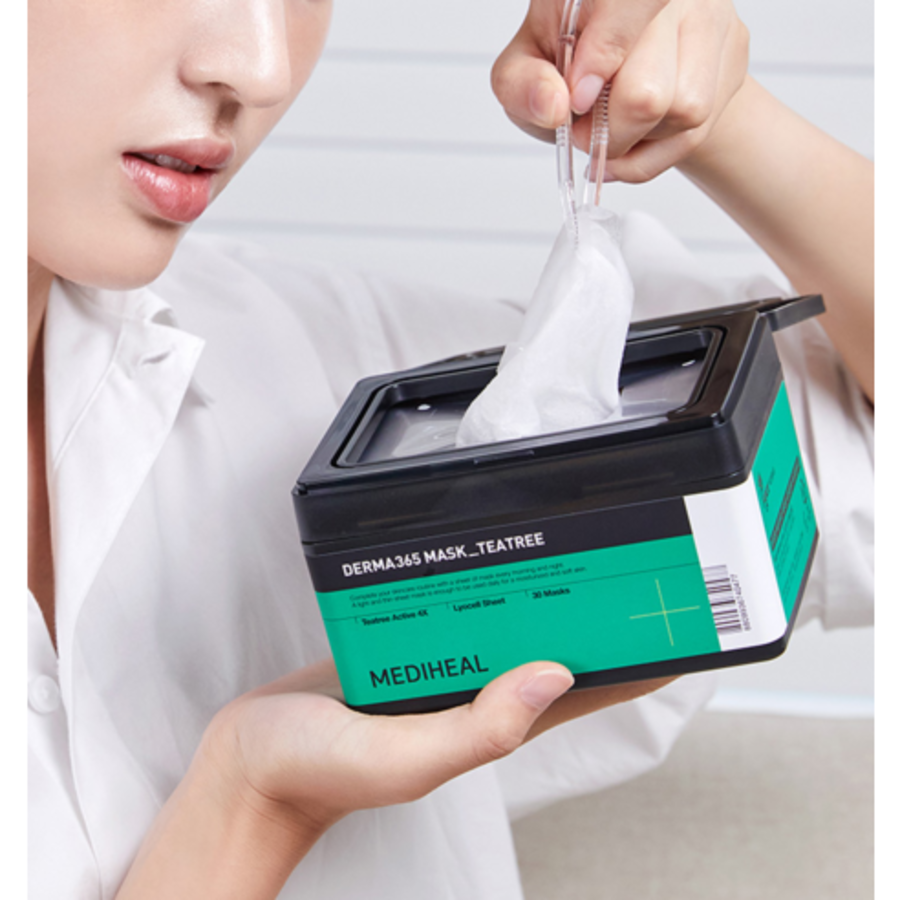 Mediheal Derma365 Маска чайного дерева, 30 штук