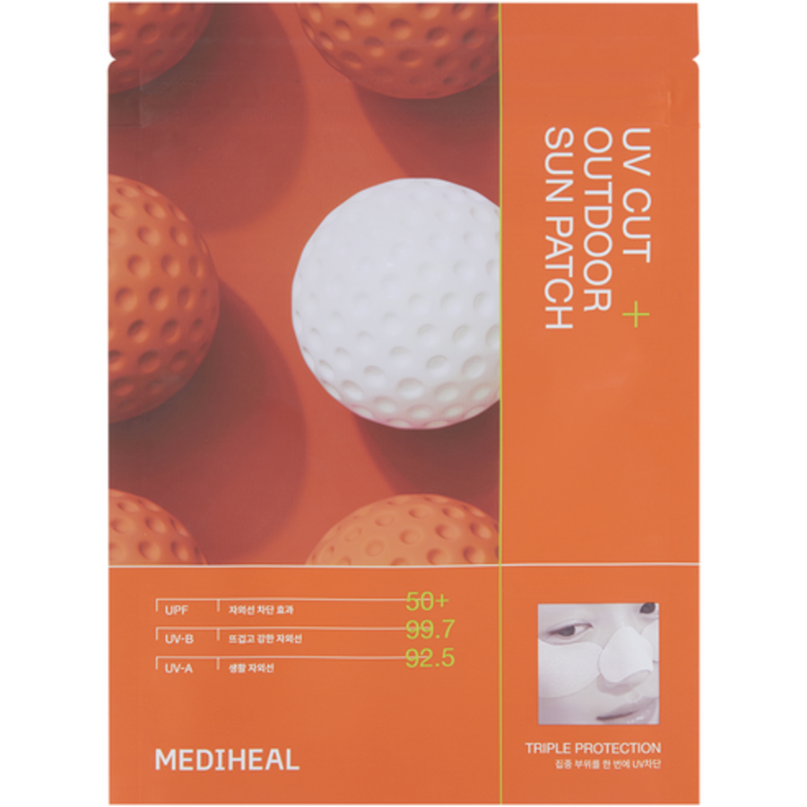 Солнцезащитный пластырь Mediheal UV Cut Outdoor с тройной защитой от ультрафиолета, 3 типа, набор по 4 упаковки, 20 г