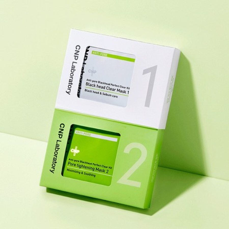 CNP Cha & Park Anti-Pore Blackhead Perfect Clear Nose Pack Набор из 2 предметов, 10 штук