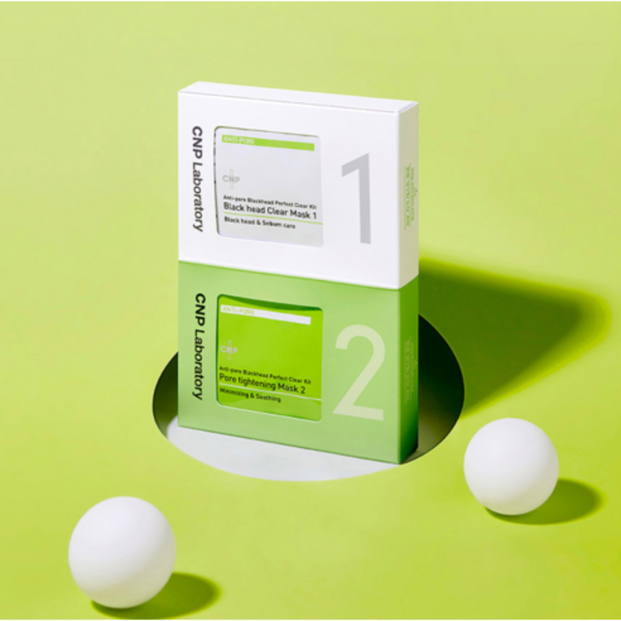 CNP Cha & Park Anti-Pore Blackhead Perfect Clear Nose Pack Набор из 2 предметов, 10 штук