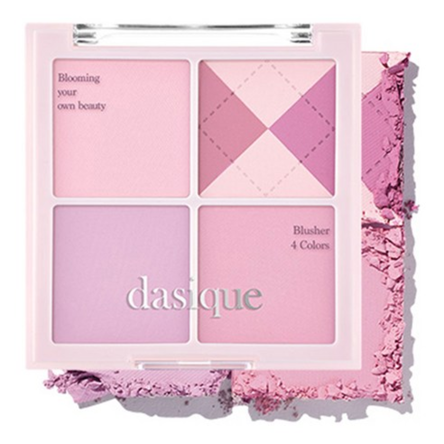 Щеки для макияжа Dasique Blending Mood 11,4 г, 05 Violet Knit, 1 шт.