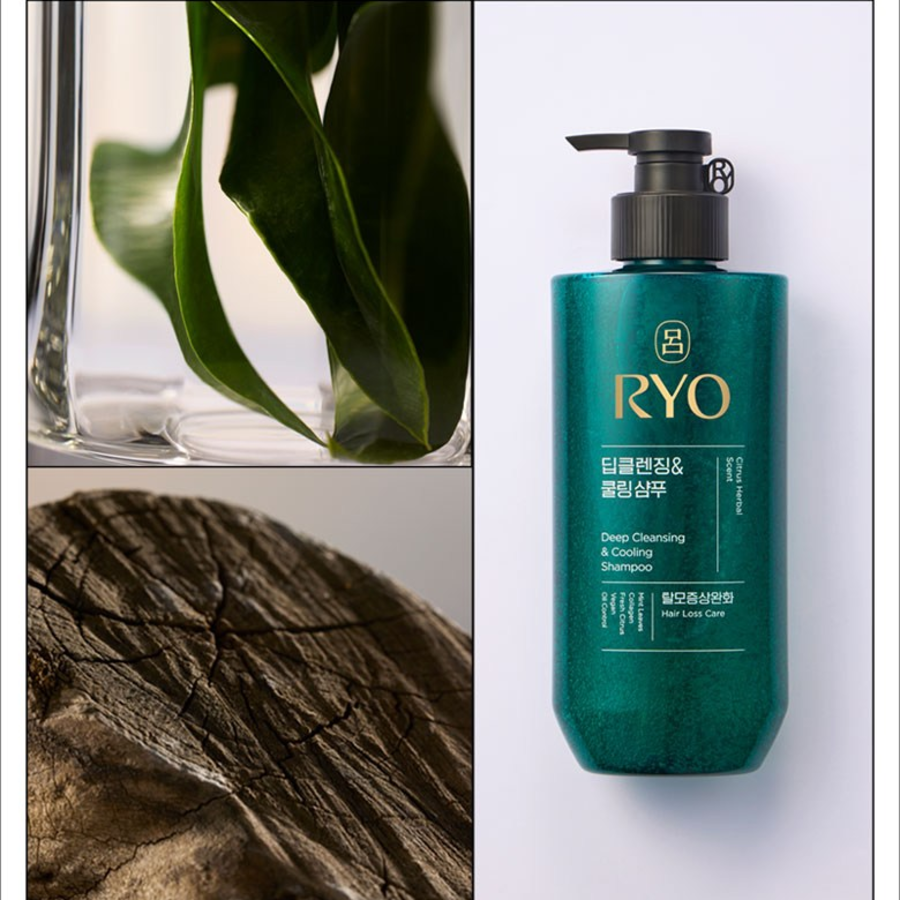 Ryo Cheong-a Глубоко очищающий и охлаждающий шампунь, 480 мл