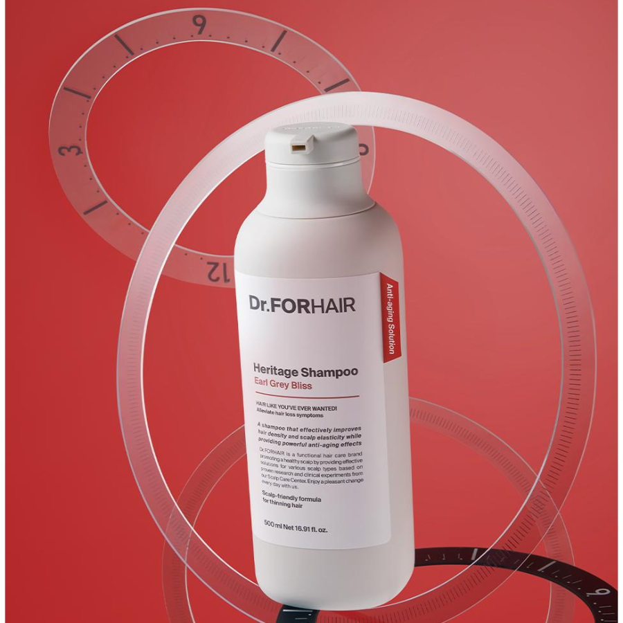 Шампунь Dr. For Hair Scalp Anti-Aging Heritage Shampoo Earl Grey Bliss Fragrance, 500 мл