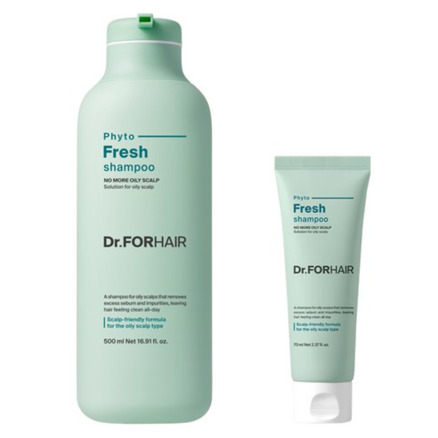 Набор шампуней Doctor For Hair Oily Scalp Deep Cleansing Phyto Fresh Shampoo 500 мл + 70 мл –