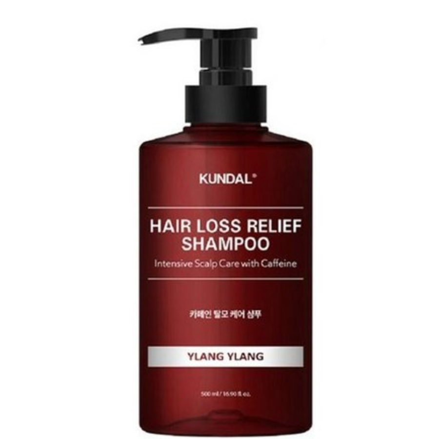 Kundal Caffeine Anti-Hair Loss Shampoo Ylang Ylang, 500 мл