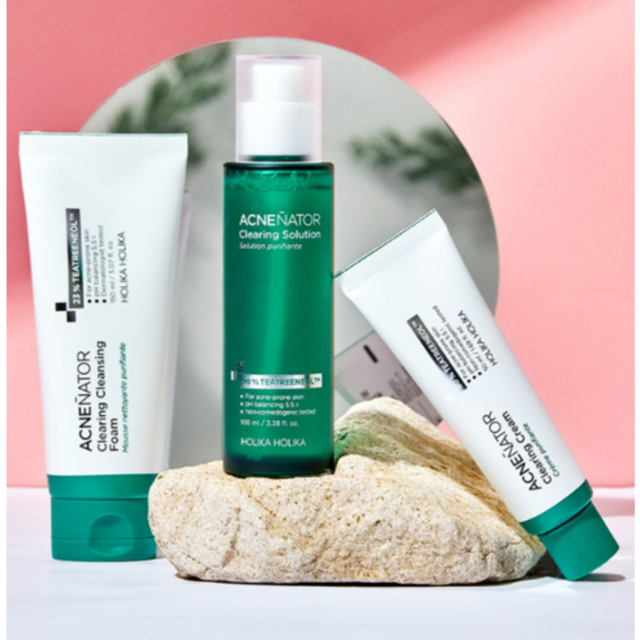 Holika Holika Acninator Clearing Cream – очищающий крем для проблемной кожи, 50 мл