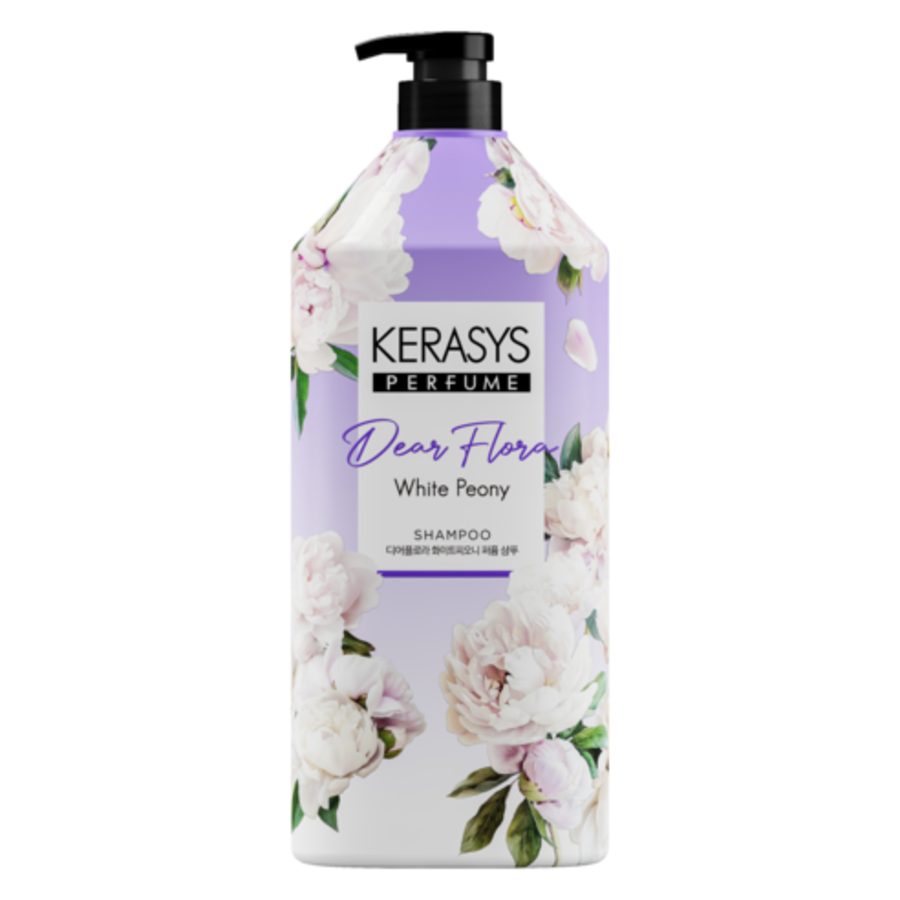 Шампунь Kerasys Dearflora White Peony Shampoo White Peony Scent, 1,5 л