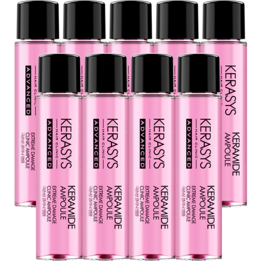 Набор ампул для волос Kerasys Keramide Extreme Damage Clinic Ampoule 9p Set, 10 мл, 1 набор
