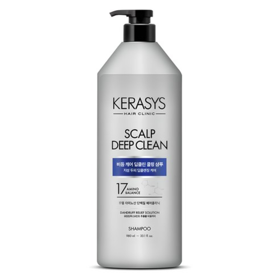 Шампунь Kerasys Scalp Dandruff Care Deep Clean Cooling Protein Shampoo, 980 мл