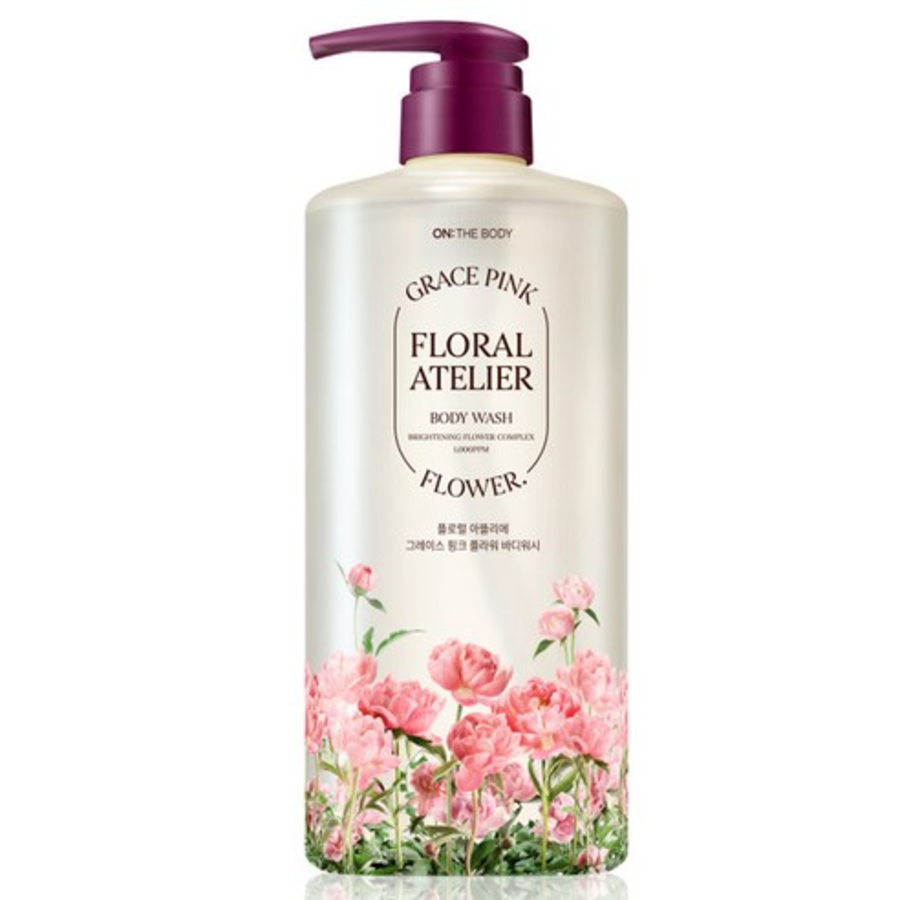 On the Body Floral Atelier Grace Гель для душа с ароматом розового пиона, 1 л