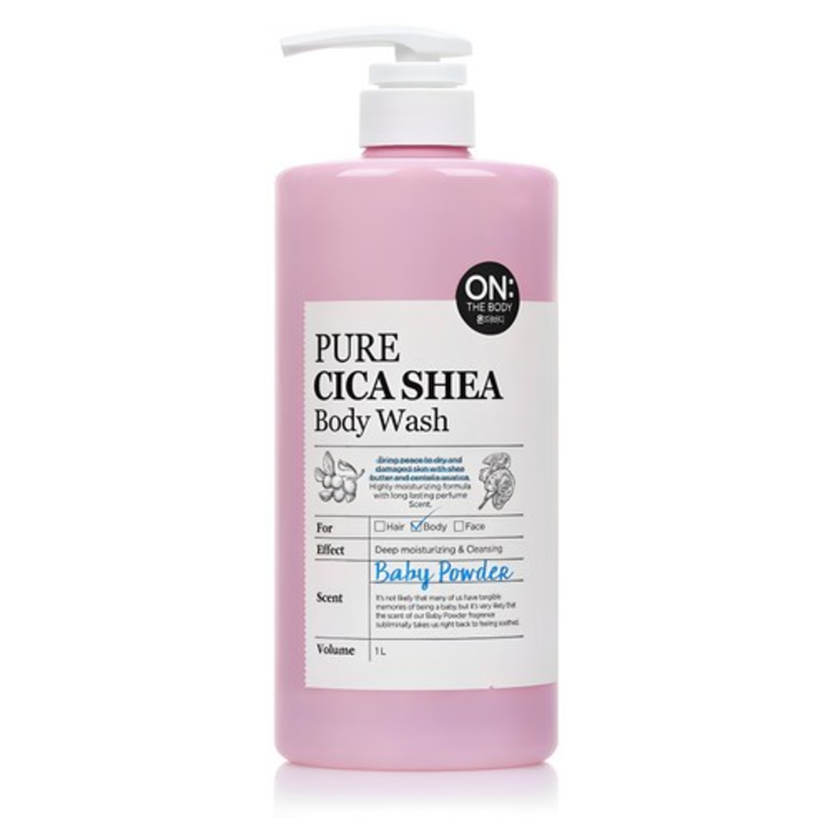 Pure Cica Share Baby Powder Scent Body Wash, 1 л