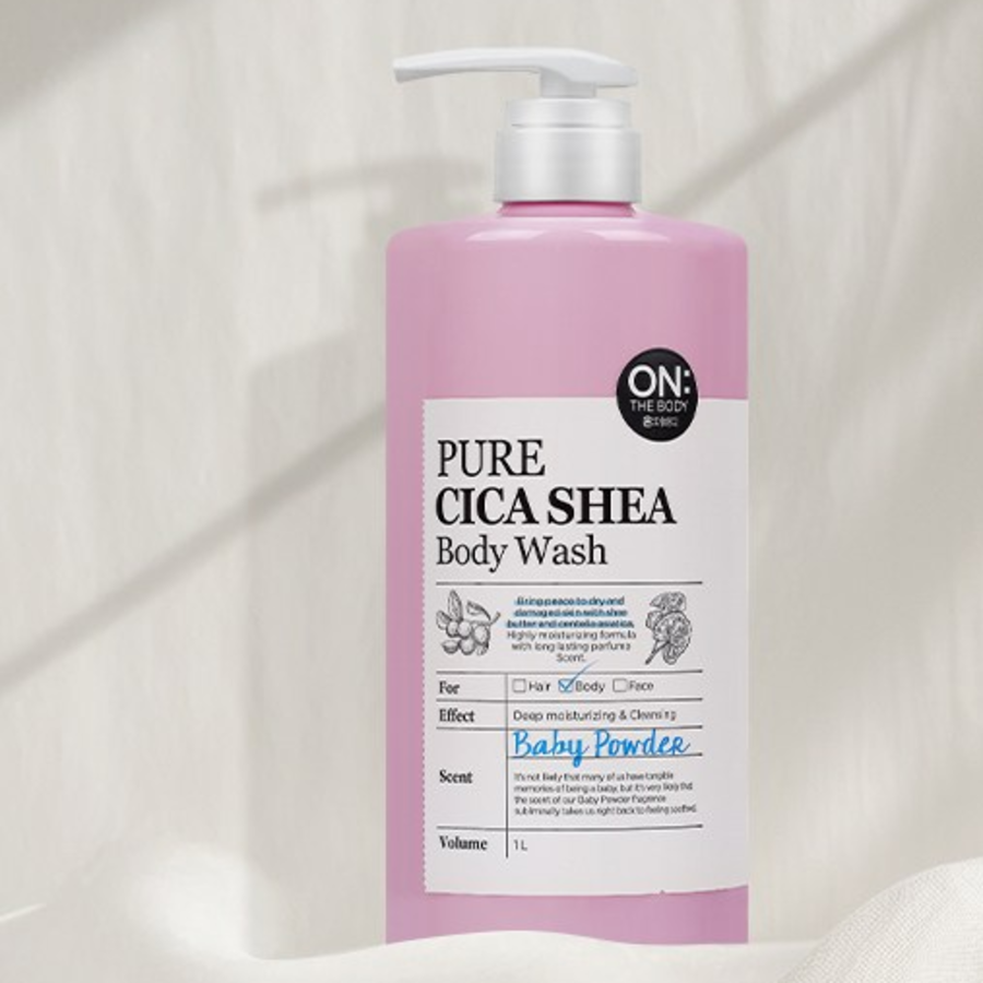 Pure Cica Share Baby Powder Scent Body Wash, 1 л