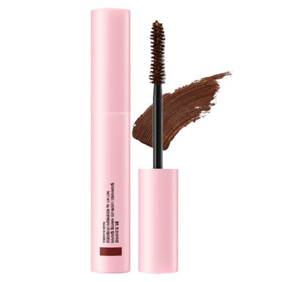 Lilybyred Nine to Nine Survival Color Mascara в оттенке 01 Chocolate Brown – стойкая цветная тушь для ресниц, 6 г