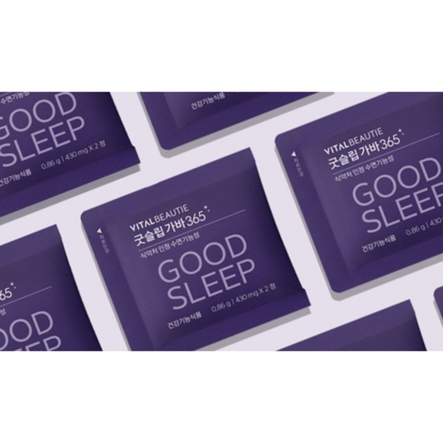 Vital Beauty Good Sleep Gaba365 для улучшения качества сна и борьбы с бессонницей