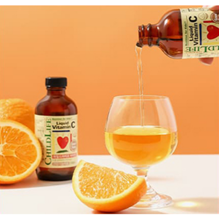 Детская жидкость с витамином С и апельсиновым вкусом, 118 мл