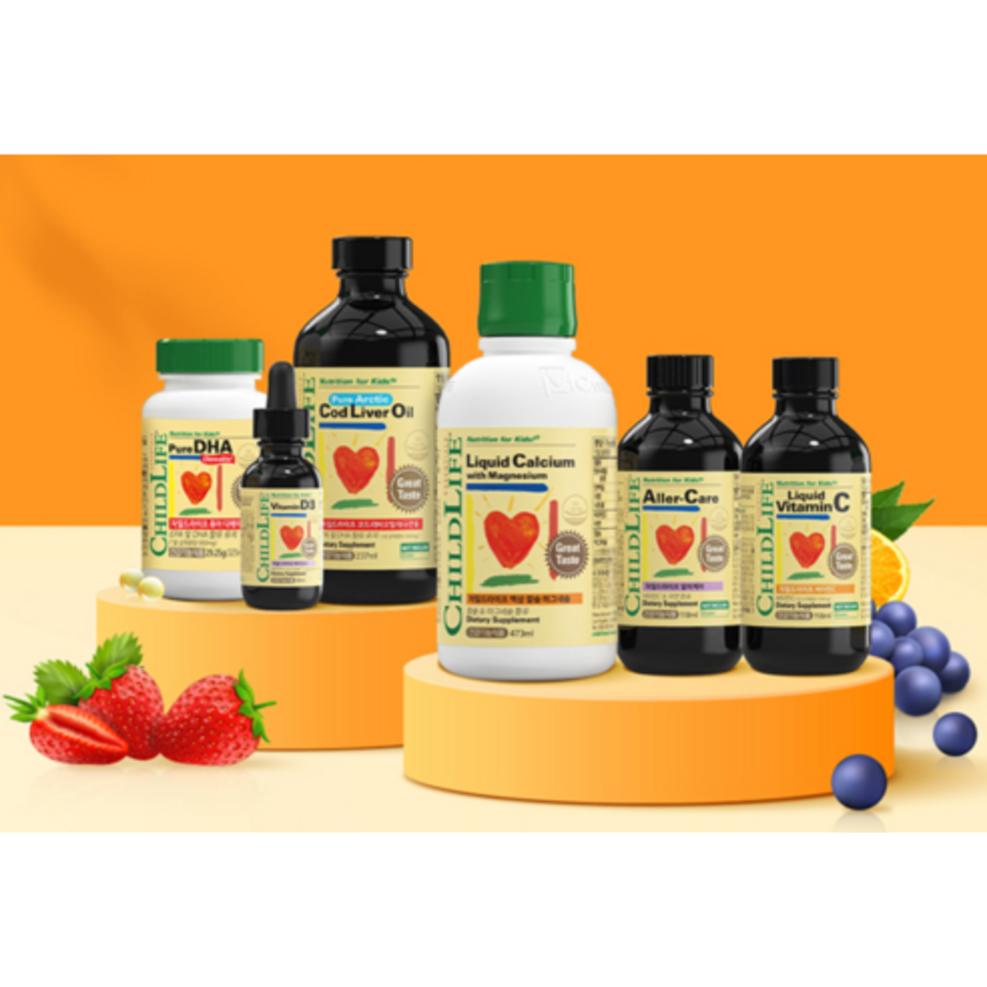 Мультивитаминный и минеральный комплекс Child Life со вкусом манго и апельсина, 237 мл