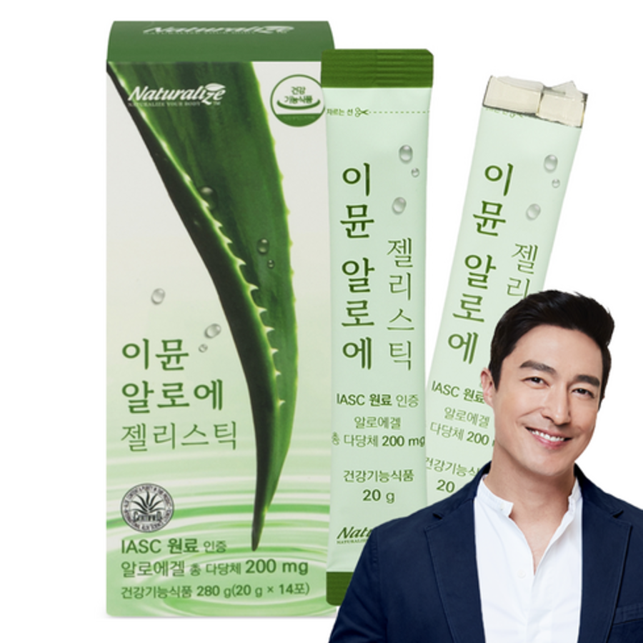 Желе с алоэ в стиках Naturalize Immunity, 14 упаковок, 280 г