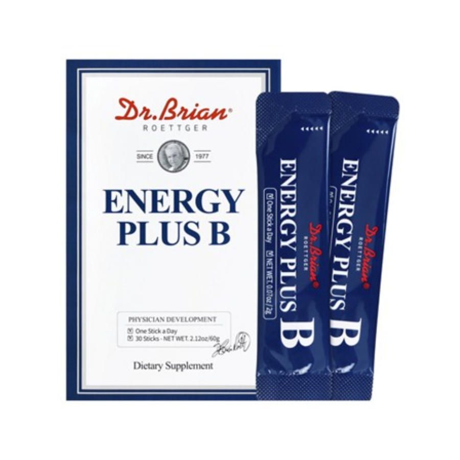 Dr. Brian Energy Plus Витамины группы В и С со вкусом зеленого яблока