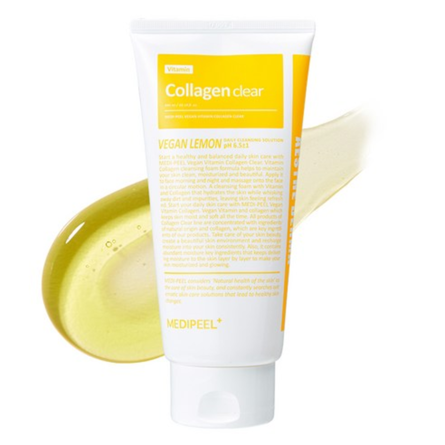 Medi-Peel Vegan Vitamin Collagen Clear Foam Cleanser пенка для умывания, 300 мл